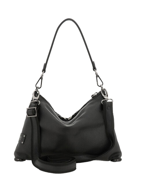 FILIPPA Sac bandouli&egrave;re M, avec bandouli&egrave;re, en cuir noir - Sacs pour Femme