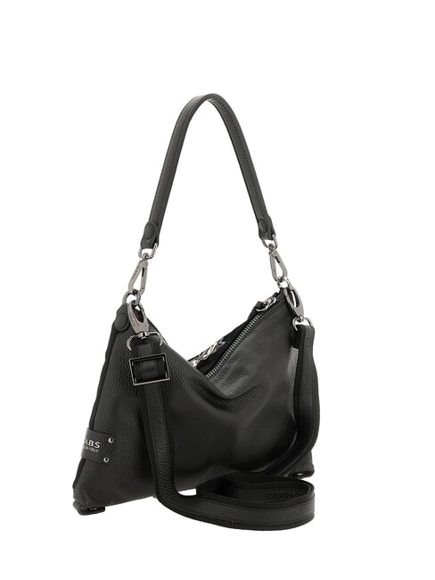 FILIPPA Sac bandouli&egrave;re M, avec bandouli&egrave;re, en cuir noir - Sacs pour Femme