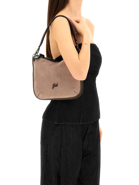 ARIANA Sac bandouli&egrave;re en cuir, avec bandouli&egrave;re tons balsamiques - Sacs pour Femme