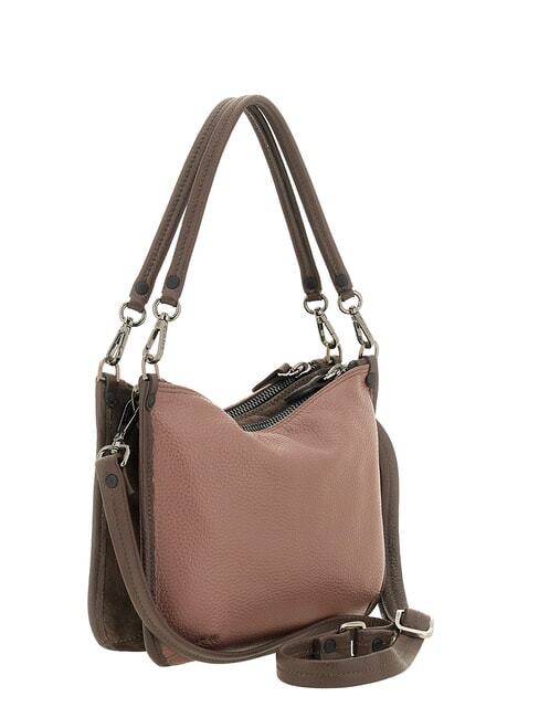 ARIANA Sac bandouli&egrave;re en cuir, avec bandouli&egrave;re tons balsamiques - Sacs pour Femme