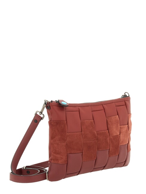 ILIA Sac bandouli&egrave;re moyen, en cuir terre cuite - Sacs pour Femme