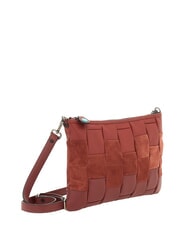 GABS ILIA Sac bandouli&egrave;re moyen, en cuir terre cuite - Sacs pour Femme - 4