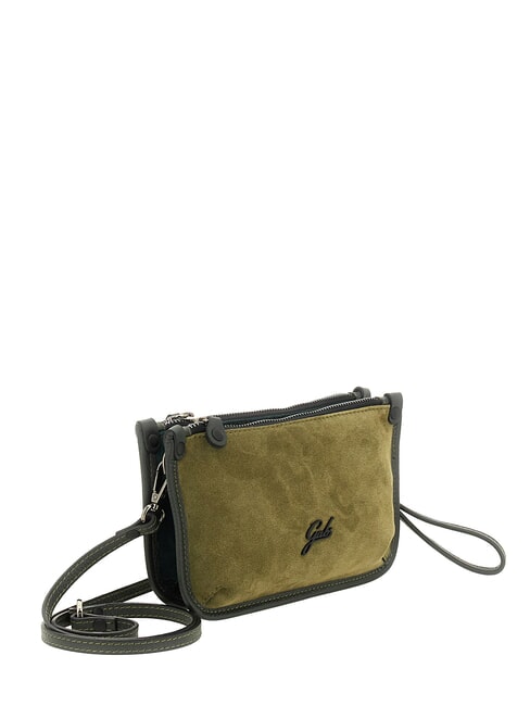 BELLA Mini sac bandouli&egrave;re en cuir tons de persil - Sacs pour Femme