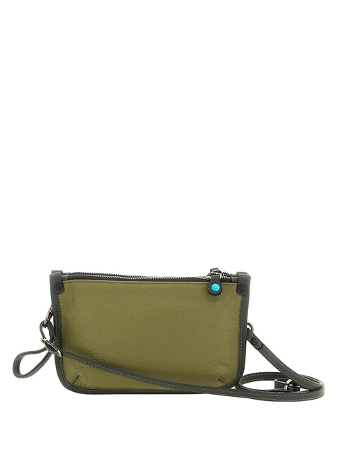 BELLA Mini sac bandouli&egrave;re en cuir tons de persil - Sacs pour Femme