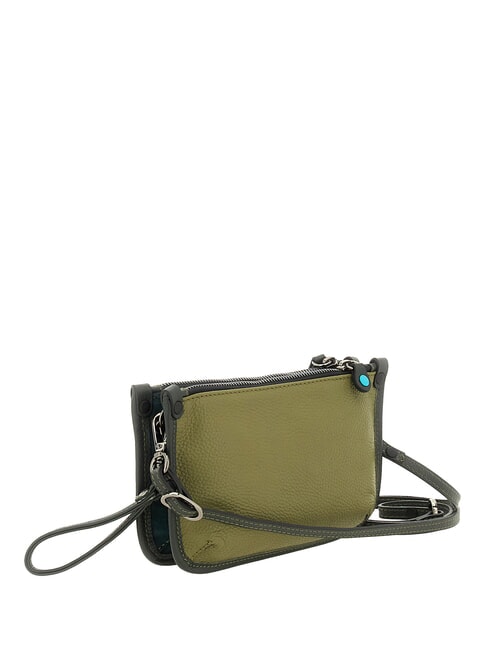 BELLA Mini sac bandouli&egrave;re en cuir tons de persil - Sacs pour Femme