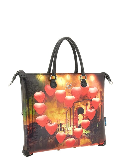 G3 PLUS MEDIUM MULTICOLOR Sac shopping plat transformable multicolore - Sacs pour Femme