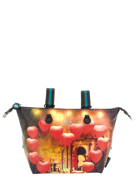 G3 PLUS MEDIUM MULTICOLOR Sac shopping plat transformable multicolore - Sacs pour Femme