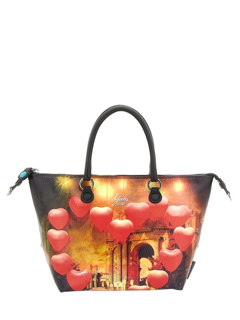 G3 PLUS MEDIUM MULTICOLOR Sac shopping plat transformable multicolore - Sacs pour Femme
