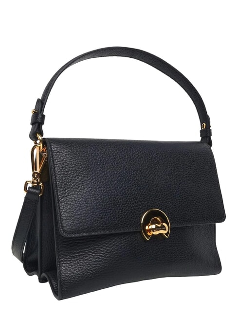 BINXIE Sac &agrave; main avec bandouli&egrave;re Noir - Sacs pour Femme