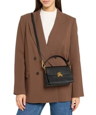COCCINELLE BINXIE Mini sac &agrave; main avec bandouli&egrave;re Noir - Sacs pour Femme - 2
