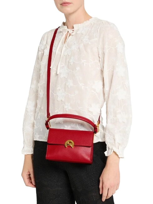 BINXIE Mini sac &agrave; main avec bandouli&egrave;re sangria - Sacs pour Femme