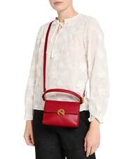 COCCINELLE BINXIE Mini sac &agrave; main avec bandouli&egrave;re sangria - Sacs pour Femme - 2