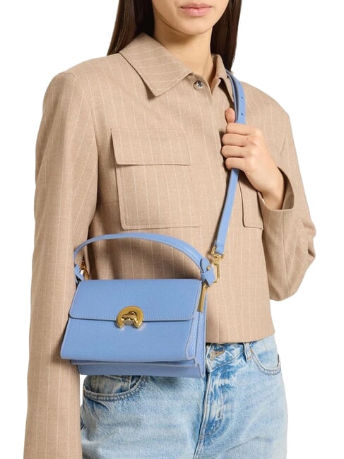 BINXIE Mini sac &agrave; main avec bandouli&egrave;re bleu - Sacs pour Femme