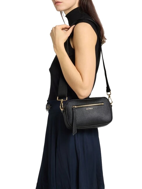 JINNY Mini sac bandouli&egrave;re Noir - Sacs pour Femme