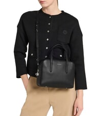COCCINELLE SWAP Sac &agrave; main avec bandouli&egrave;re Noir - Sacs pour Femme - 2
