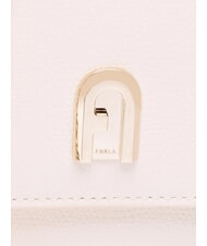 FURLA 1927 Mini sac bandouli&egrave;re vertical en cuir ares PARCHEMIN - Sacs pour Femme - 6
