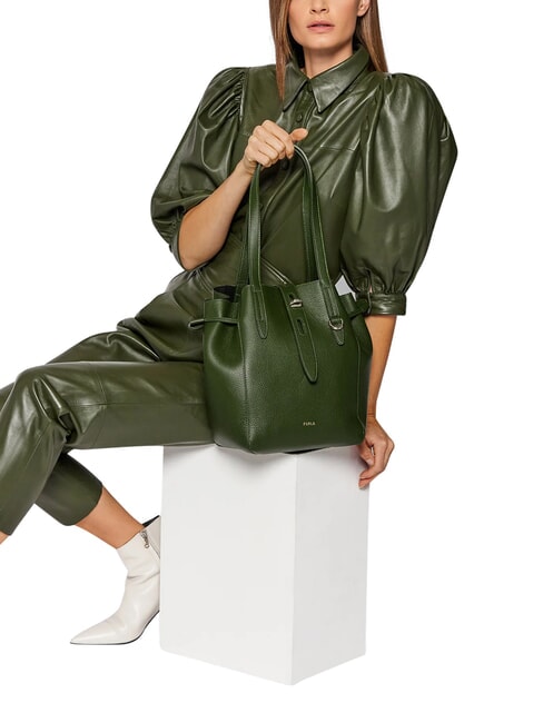 NET Sac d'&eacute;paule lierre - Sacs pour Femme