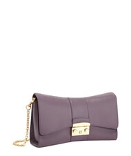 FURLA METROPOLIS Sac bandouli&egrave;re en cuir violet - Sacs pour Femme - 3