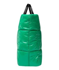 FURLA OPPORTUNITY Sac fourre-tout en tissu brillant farceur vert - Sacs pour Femme - 4