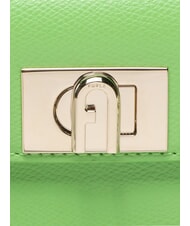 FURLA 1927 Mini sac en cuir avec bandouli&egrave;re wasabi - Sacs pour Femme - 4