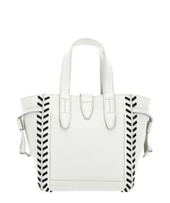 FURLA NET Mini sac &agrave; main avec bandouli&egrave;re guimauve + noir - Sacs pour Femme - 3