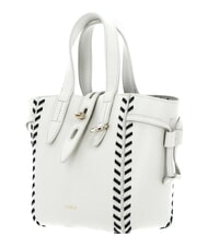 FURLA NET Mini sac &agrave; main avec bandouli&egrave;re guimauve + noir - Sacs pour Femme - 2