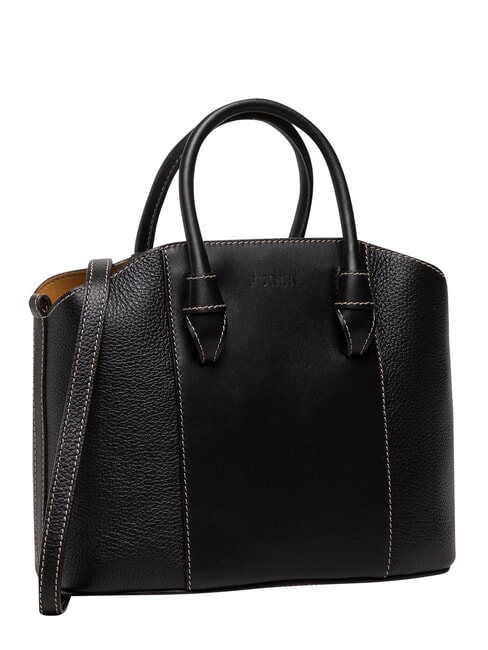 MIASTELLA sac cabas &agrave; imprim&eacute; Rome Noir - Sacs pour Femme