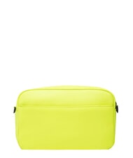 FURLA IRIS Mini sac &agrave; main avec bandouli&egrave;re jaune fluo + noir - Sacs pour Femme - 3
