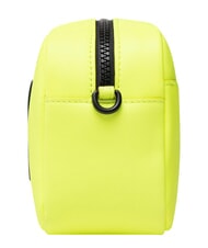 FURLA IRIS Mini sac &agrave; main avec bandouli&egrave;re jaune fluo + noir - Sacs pour Femme - 4