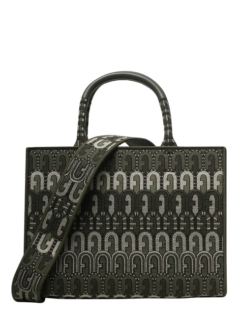 OPPORTUNITY S Cabas jacquard recycl&eacute; tons de cactus - Sacs pour Femme