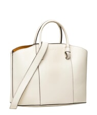 FURLA MIASTELLA Sac &agrave; main avec bandouli&egrave;re coton blanc - Sacs pour Femme - 4