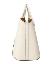 FURLA MIASTELLA Sac &agrave; main avec bandouli&egrave;re coton blanc - Sacs pour Femme - 5