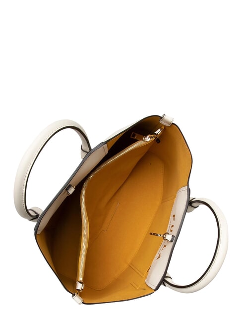 MIASTELLA Sac &agrave; main avec bandouli&egrave;re coton blanc - Sacs pour Femme