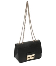 FURLA BELLA  Mini sac bandouli&egrave;re, en cuir Noir - Sacs pour Femme - 4