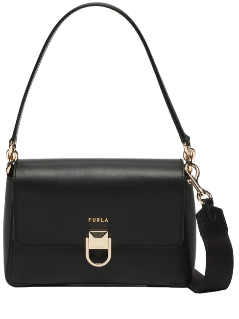 CIRCE Sac bandouli&egrave;re en cuir Noir - Sacs pour Femme