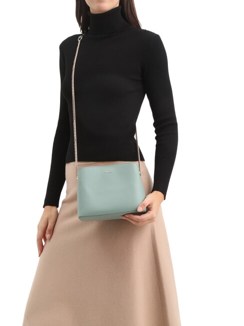 TESSA Mini sac bandouli&egrave;re verts min&eacute;raux - Sacs pour Femme