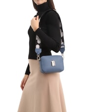 FURLA GARDENIA Sacoche pour appareil photo en cuir imprim&eacute; Keria denim et tons glac&eacute;s - Sacs pour Femme - 6