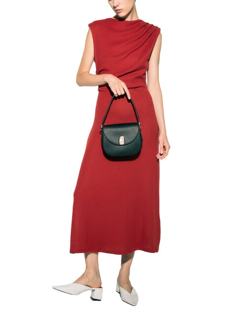 GARDENIA Mini sac bandouli&egrave;re en cuir Noir - Sacs pour Femme