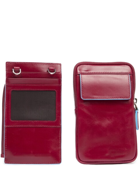 CAMPIONARIO - BLUE SQUARE portefeuille suspendu ROUGE - Portefeuilles Homme