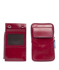 PIQUADRO CAMPIONARIO - BLUE SQUARE portefeuille suspendu ROUGE - Portefeuilles Homme - 3