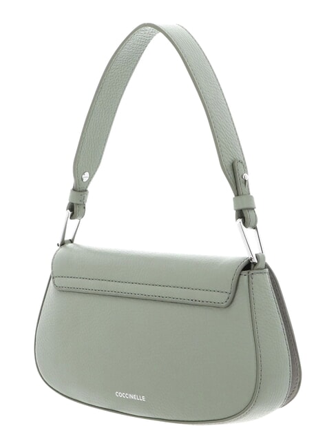 MYRTHA MAXI LOG Sac bandouli&egrave;re en cuir avec bandouli&egrave;re verdure - Sacs pour Femme