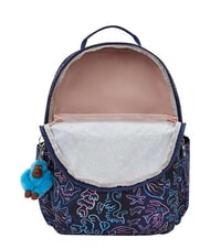 KIPLING SEOUL COLLEGE BTS Sac &agrave; dos pour ordinateur portable 15 pouces poisson disco - Sacs &agrave; dos pour l'&Eacute;cole & les Loisirs - 5
