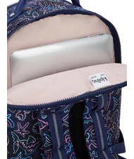 KIPLING SEOUL COLLEGE BTS Sac &agrave; dos pour ordinateur portable 15 pouces poisson disco - Sacs &agrave; dos pour l'&Eacute;cole & les Loisirs - 7