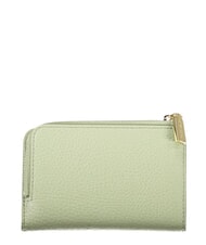 COCCINELLE METALLIC SOFT Petit portefeuille en cuir verdure - Portefeuilles Femme - 2