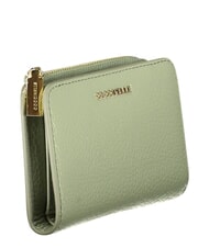COCCINELLE METALLIC SOFT Petit portefeuille en cuir verdure - Portefeuilles Femme - 3