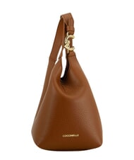 COCCINELLE C-EASY  Sac &agrave; bandouli&egrave;re, avec bandouli&egrave;re Cognac - Sacs pour Femme - 4