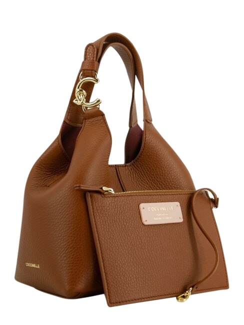 C-EASY  Sac &agrave; bandouli&egrave;re, avec bandouli&egrave;re Cognac - Sacs pour Femme