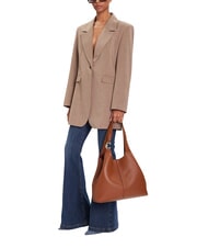 COCCINELLE C-EASY Sac bandouli&egrave;re, avec pochette Cognac - Sacs pour Femme - 2