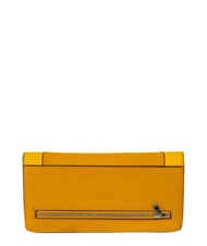 PIQUADRO MUSE Portefeuille avec porte-monnaie, en cuir jaune - Portefeuilles Femme - 2