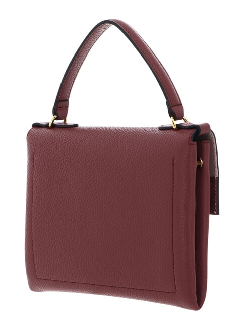 ARLETTIS Mini sac en cuir textur&eacute; Brandy - Sacs pour Femme